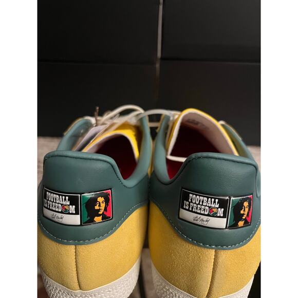 NEW (Other) ADIDAS ORIGINALS Men\'s 9 Gazelle Bob Marley Bold Gold main image 4